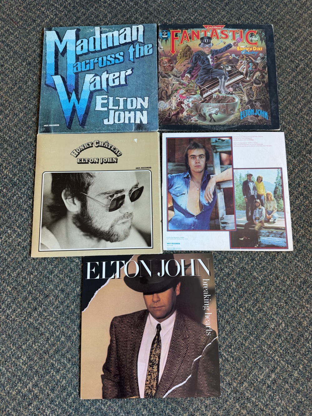 Elton John Vintage Vinyl Vinyl Records